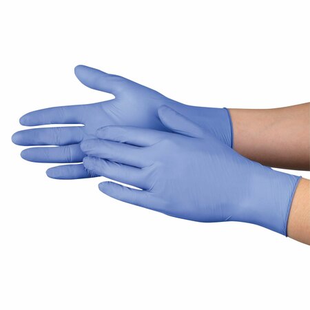 BUY SUPPLY PREFERRED Nitrile Disposable Gloves, Nitrile, Powder-Free, L, 1000 PK, Blue BSCNITRILEGLOVESLARGE